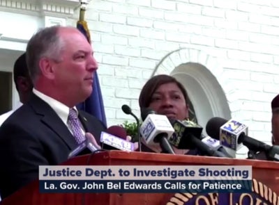 Alton Sterling’s 15-Year-Old Son Breaks Down In Tears During Family Press Conference